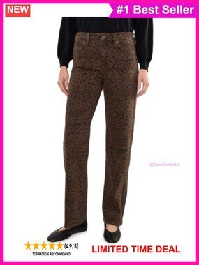 Mid-Rise Kennedy Straight Leg Stretch Denim Jeans Regular Fit